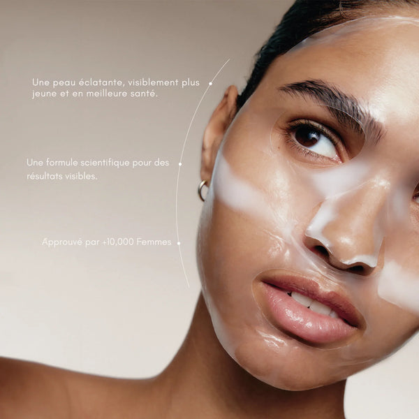 Biodance - Lot de 4 masques visage au bio collagène