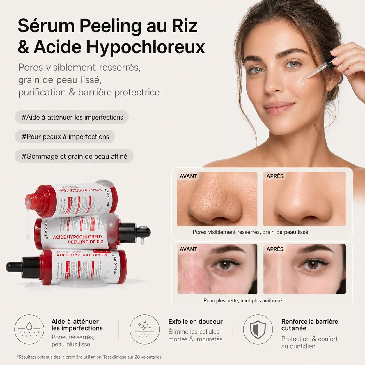 Medicube Peel Shot : Le reset coréen qui déloge toutes les impuretés.