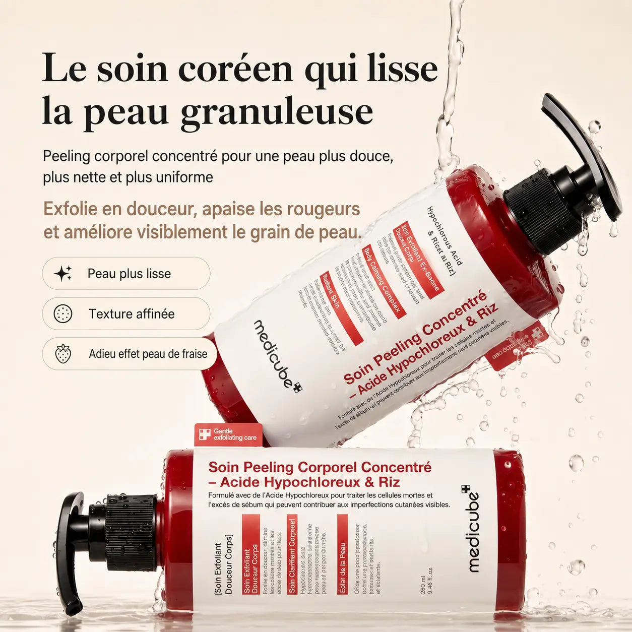 Medicube Peel Shot : Le reset coréen qui déloge toutes les impuretés du corps